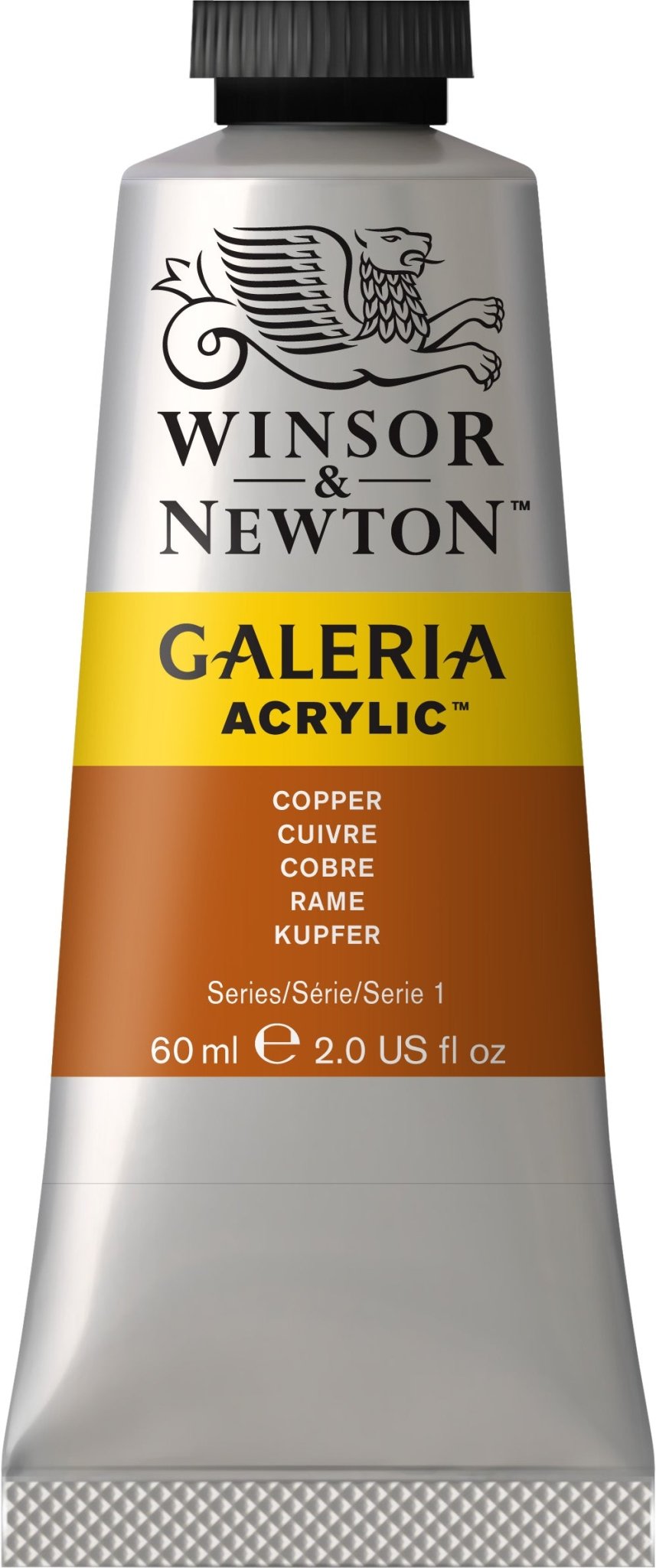 W & N Galeria Acrylic 60ml Copper - theartshop.com.au