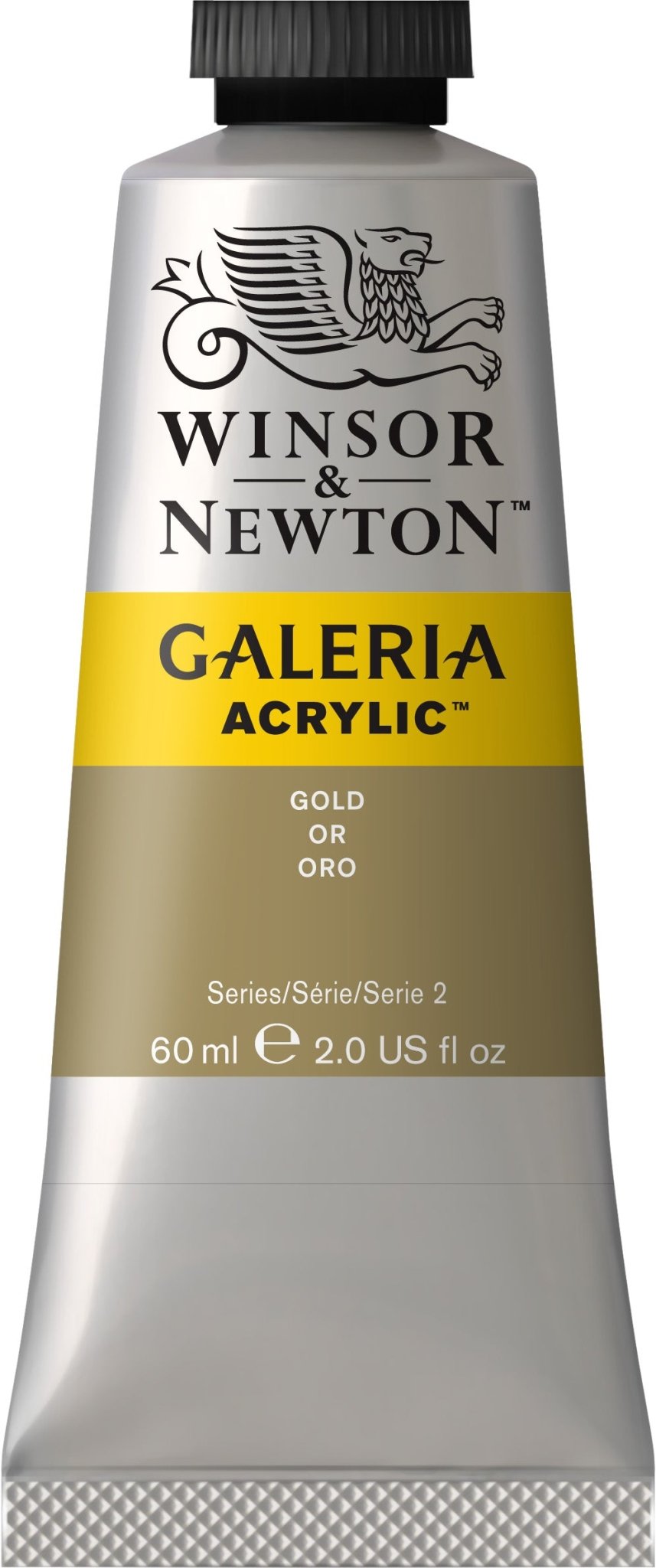 W & N Galeria Acrylic 60ml Gold - theartshop.com.au