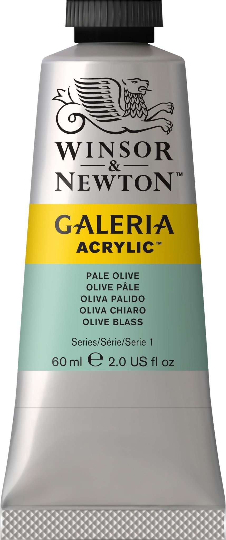 W & N Galeria Acrylic 60ml Pale Olive - theartshop.com.au
