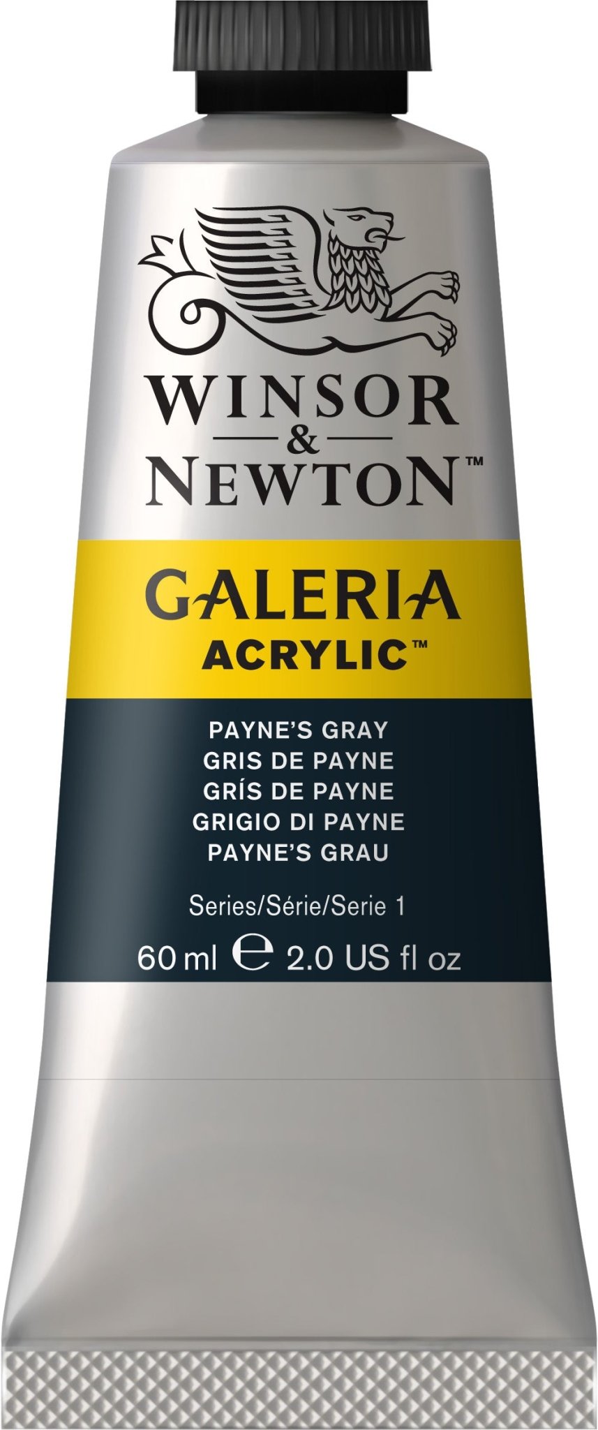 W & N Galeria Acrylic 60ml Payne's Grey - theartshop.com.au