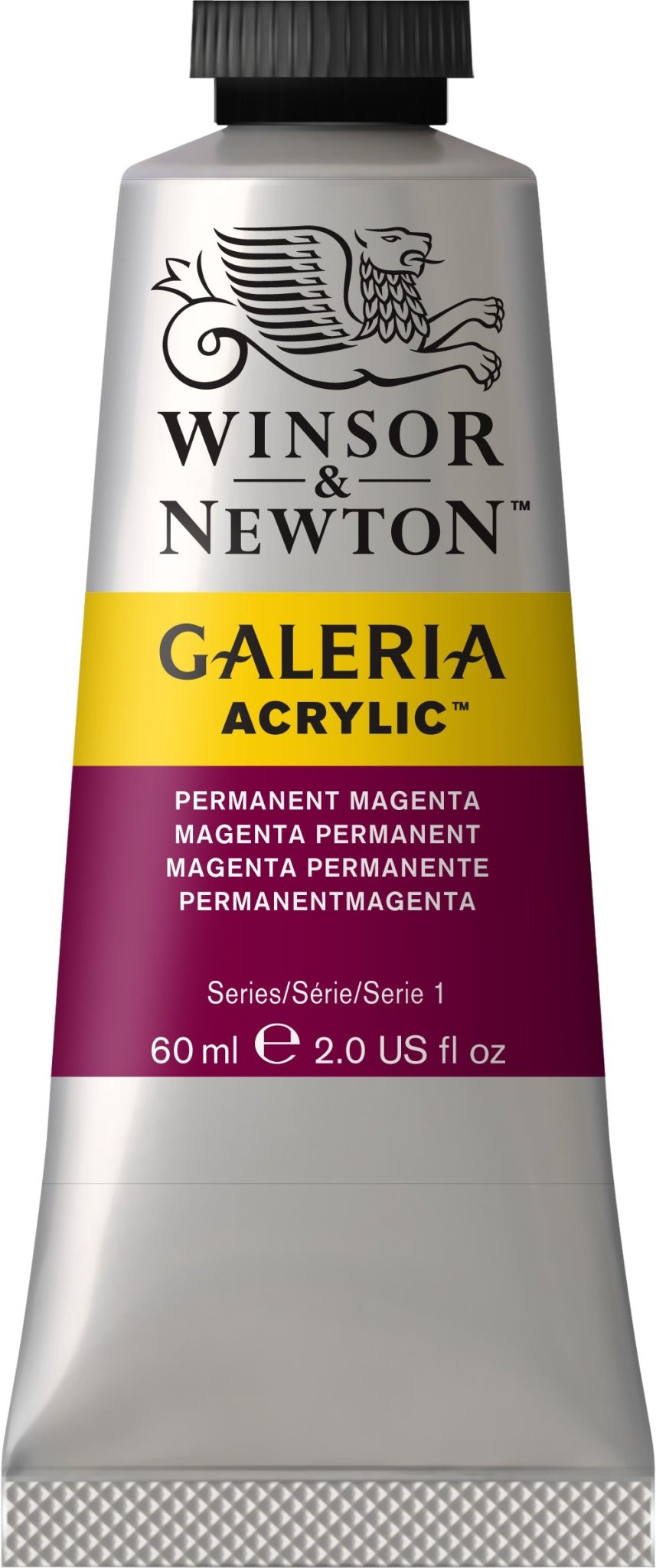 W & N Galeria Acrylic 60ml Permanent Magenta - theartshop.com.au