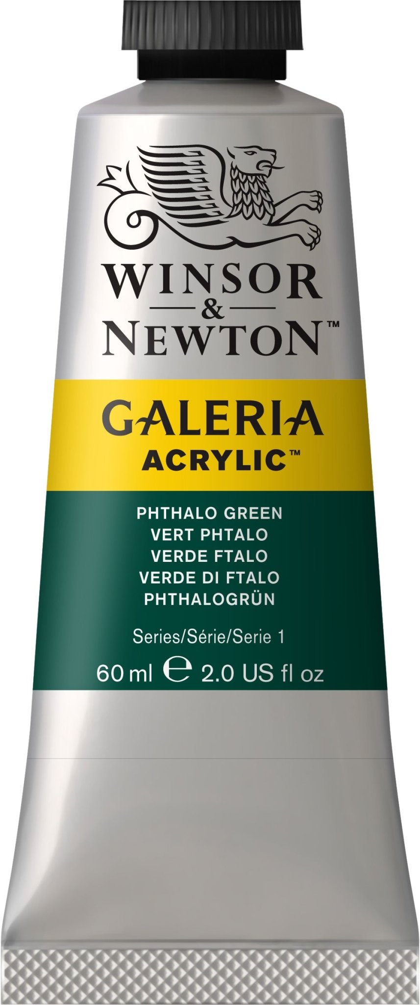 W & N Galeria Acrylic 60ml Phthalo Green - theartshop.com.au