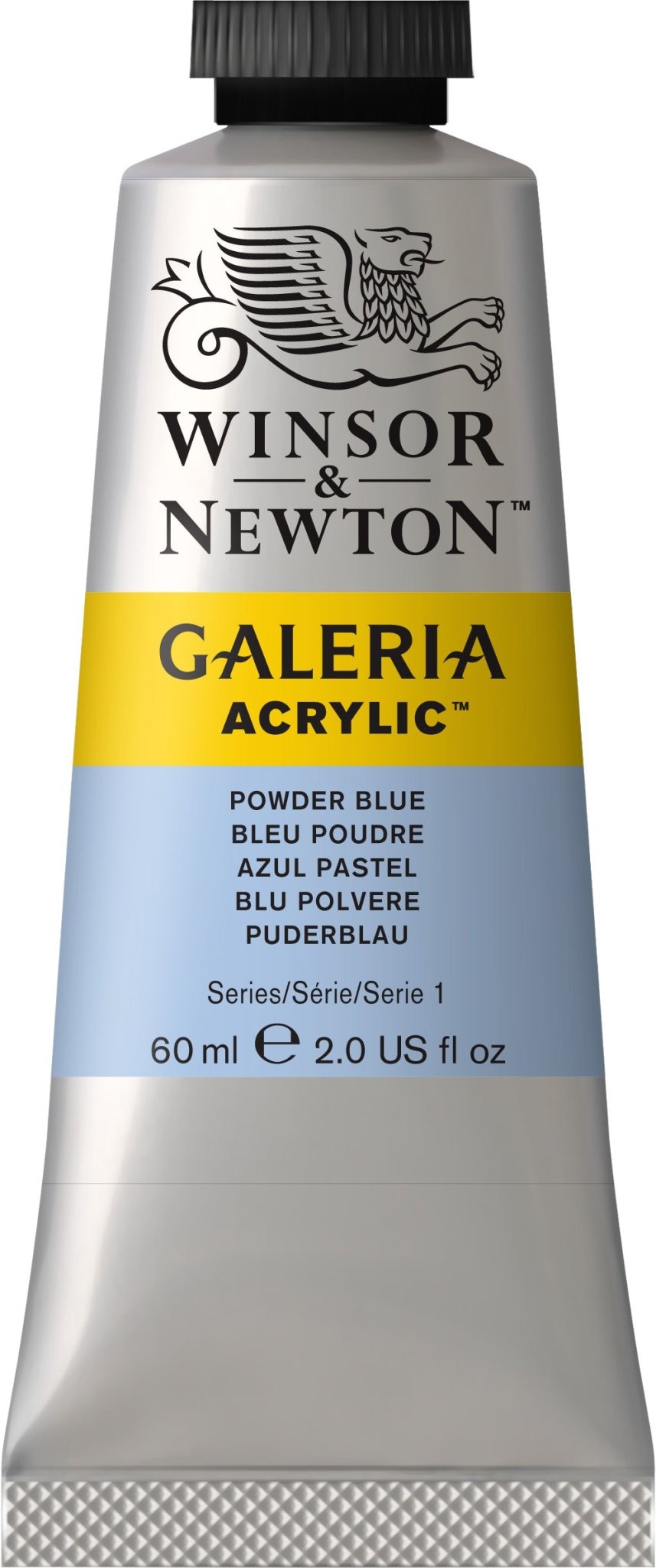 W & N Galeria Acrylic 60ml Powder Blue - theartshop.com.au