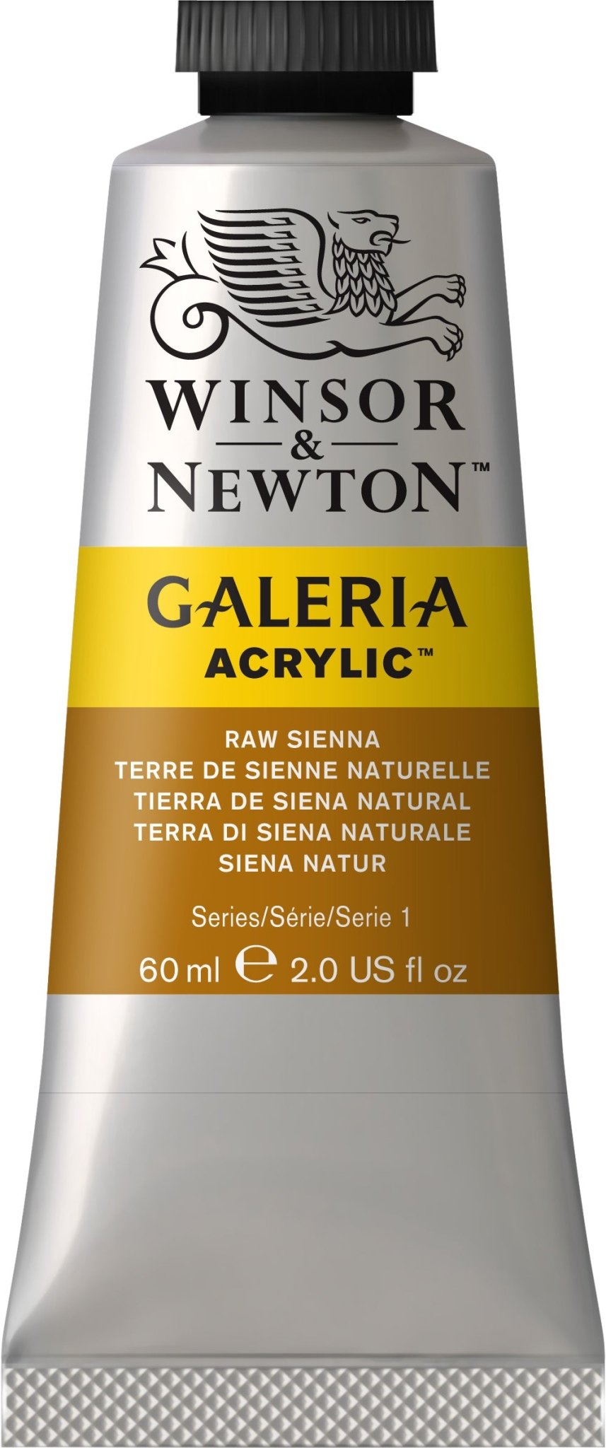 W & N Galeria Acrylic 60ml Raw Sienna - theartshop.com.au