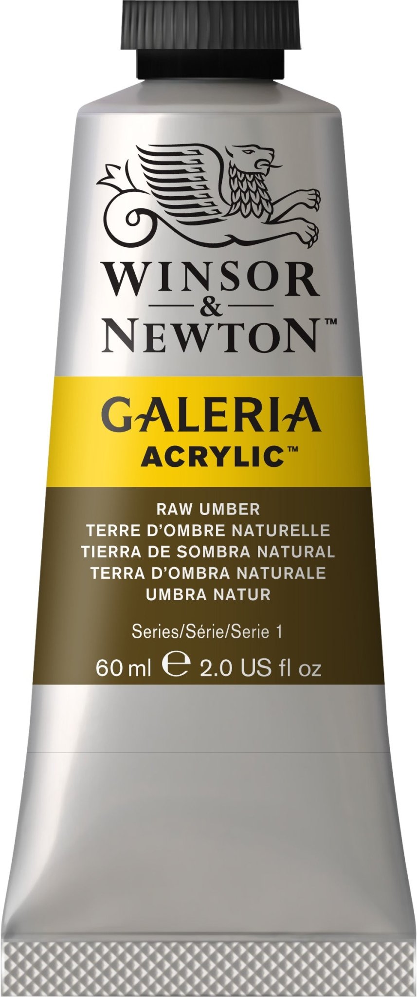 W & N Galeria Acrylic 60ml Raw Umber - theartshop.com.au