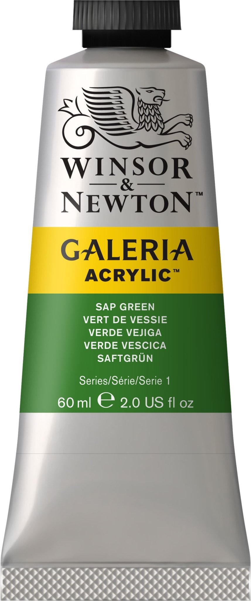 W & N Galeria Acrylic 60ml Sap Green - theartshop.com.au