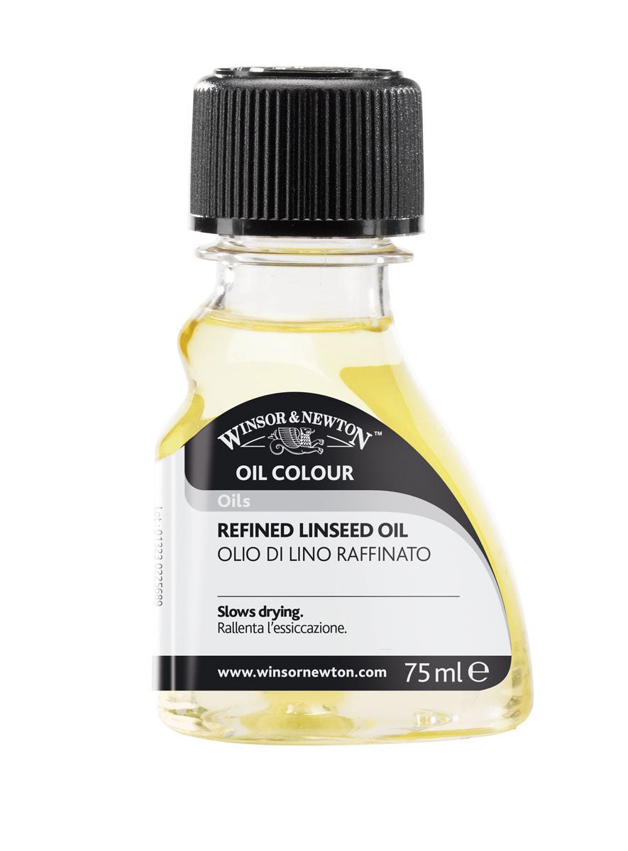 W & N Refined Linseed Oil 75ml - theartshop.com.au