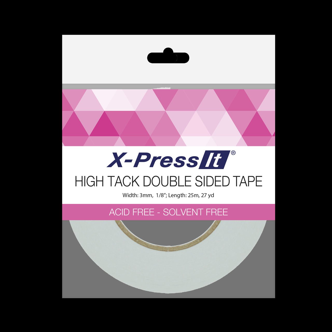 X-Press It High Tack Double Sided Tape 3mm x 25m - theartshop.com.au
