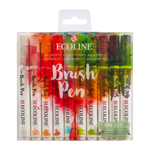 Ecoline Liquid Watercolour Brush Pen Sets