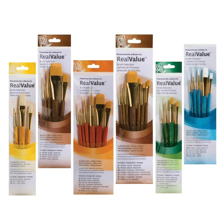 Princeton RealValue Brush Sets
