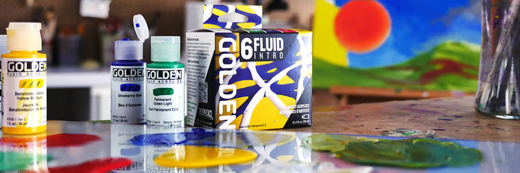 Golden Paint Sets