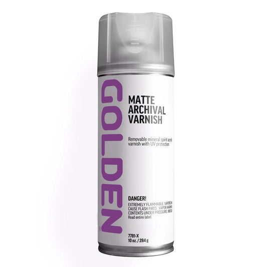 Golden MSA Spray Archival Varnish 284g Matte