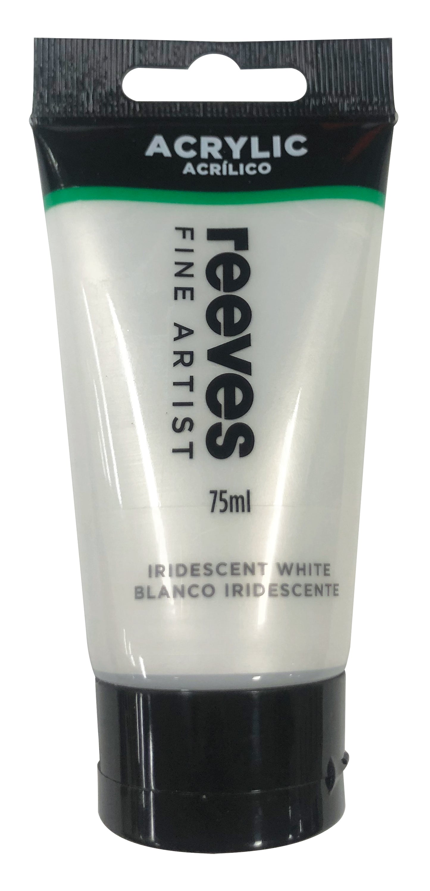 Reeves Acrylic Colour 75ml Iridescent White