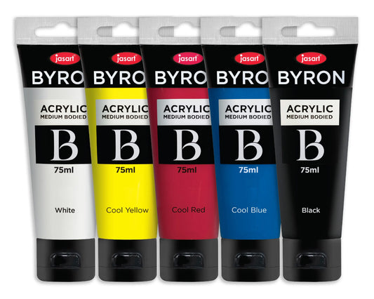 Jasart Byron Acrylic Set 5 Primary Cool