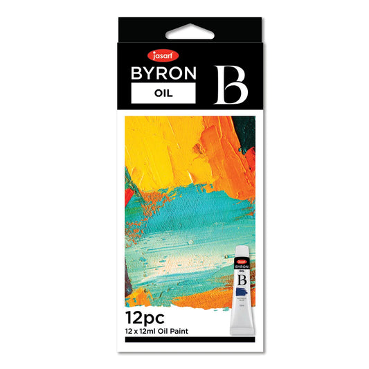 Jasart Byron 12ml Paint Set 12 Oil