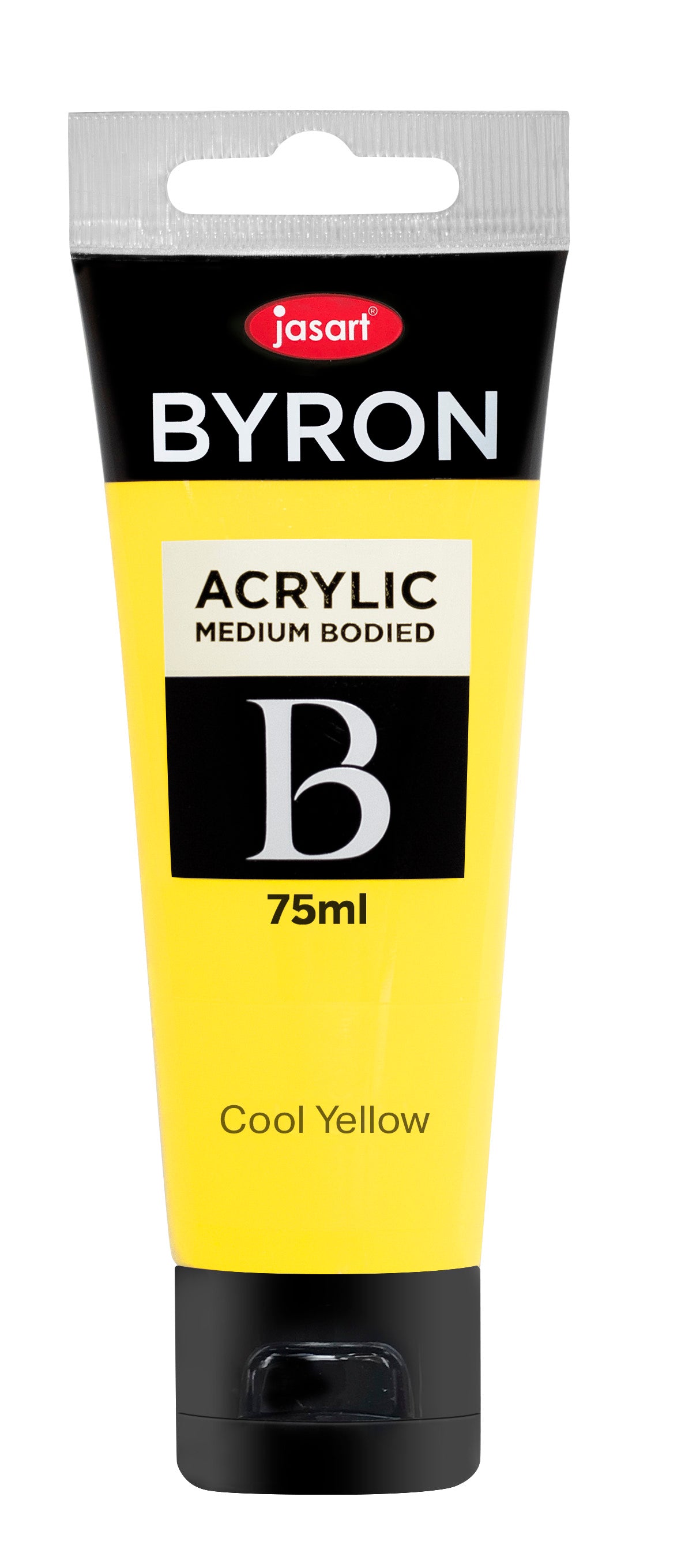 Jasart Byron Acrylic Paint 75ml Cool Yellow