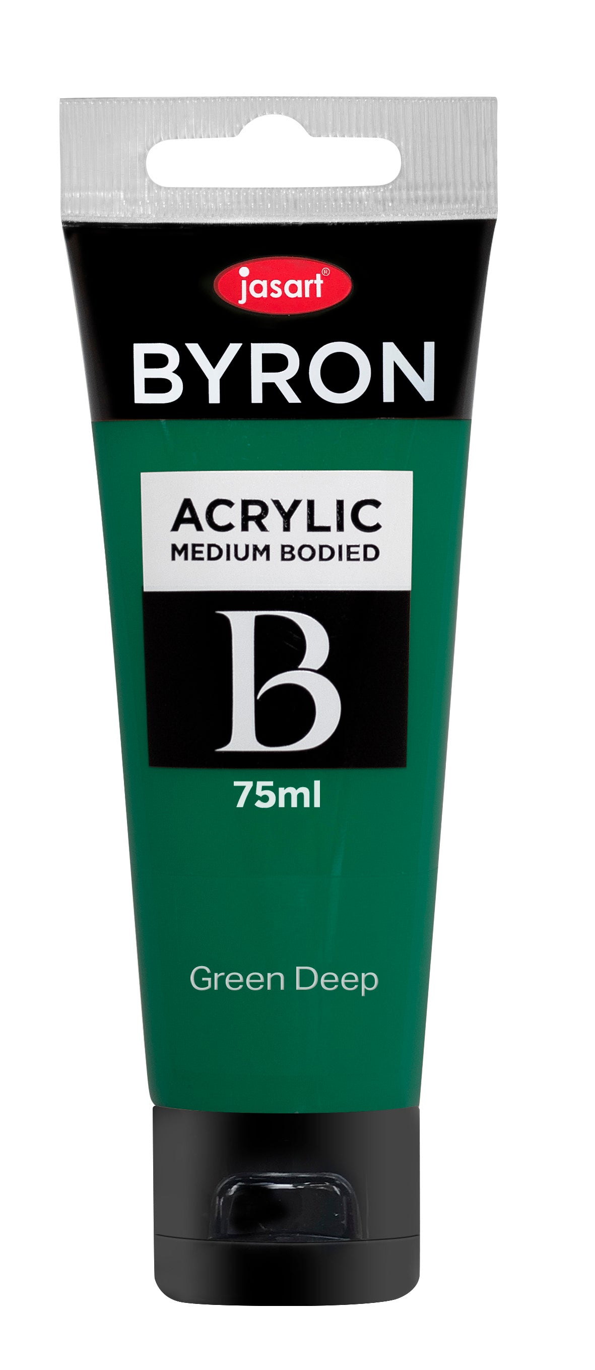 Jasart Byron Acrylic Paint 75ml Green Deep