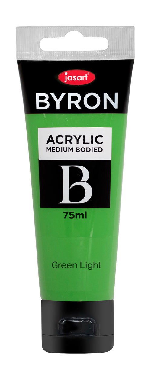 Jasart Byron Acrylic Paint 75ml Green Light