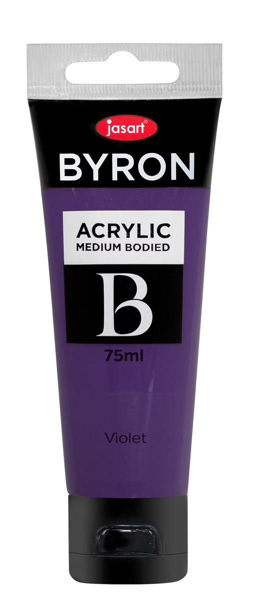 Jasart Byron Acrylic Paint 75ml Violet