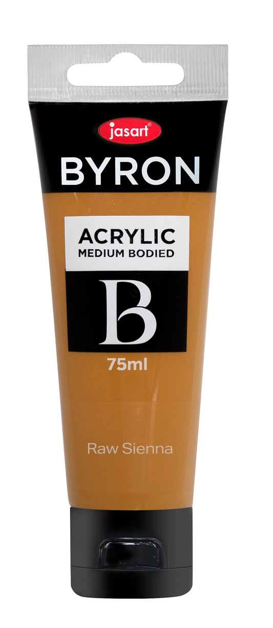 Jasart Byron Acrylic Paint 75ml Raw Sienna