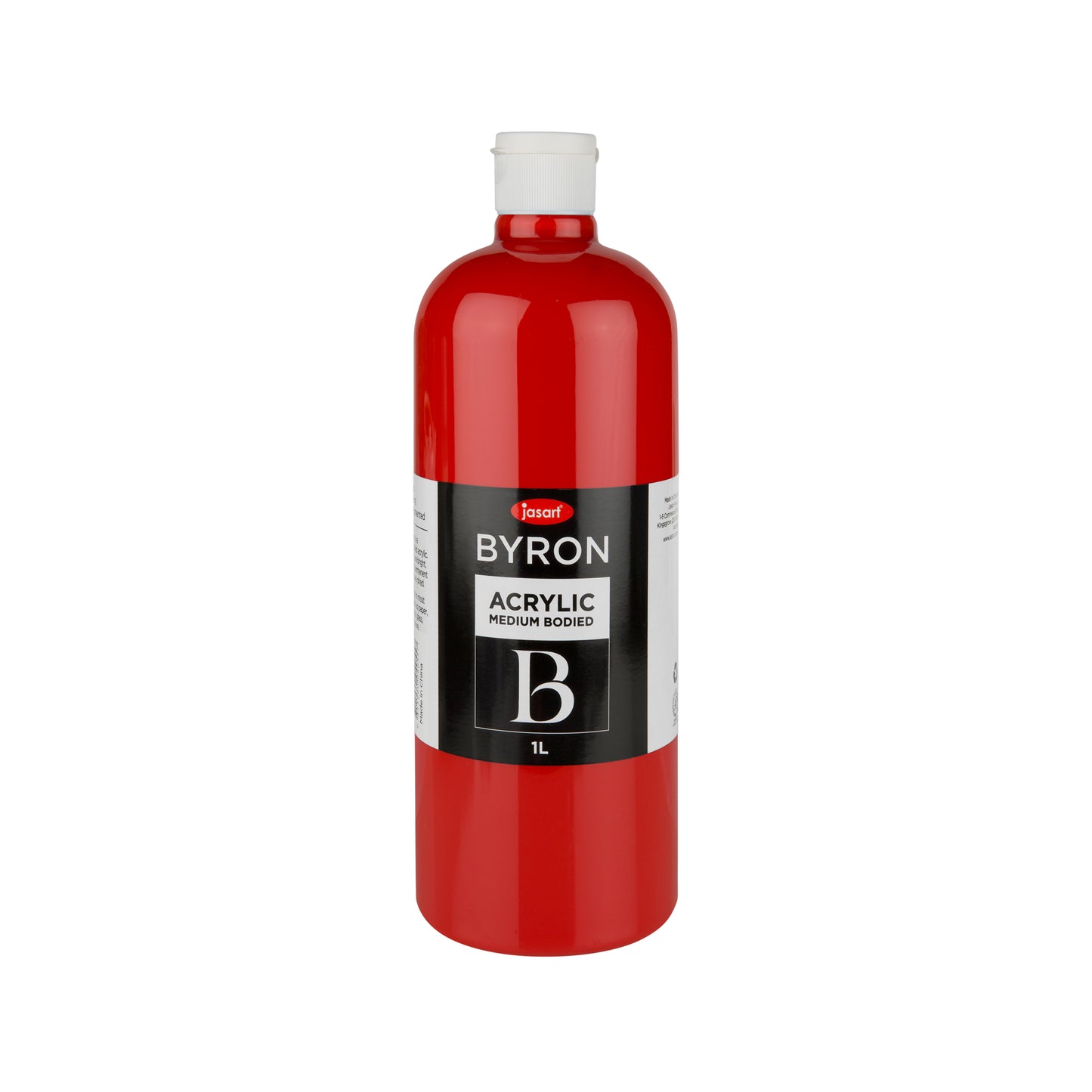 Jasart Byron Acrylic 1 Litre Warm Red