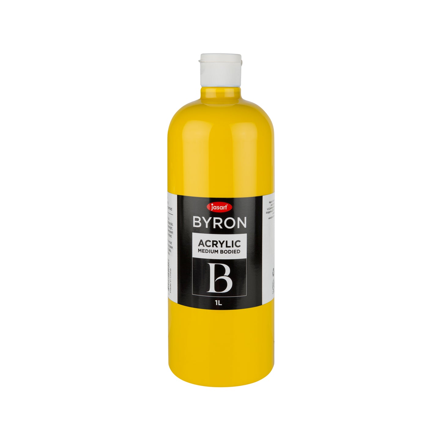 Jasart Byron Acrylic 1 Litre Warm Yellow