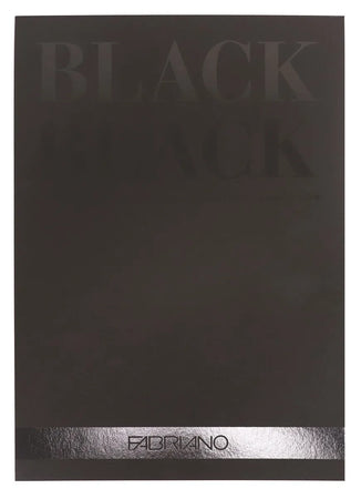 Fabriano Black Black Paper Pad 300gsm A3