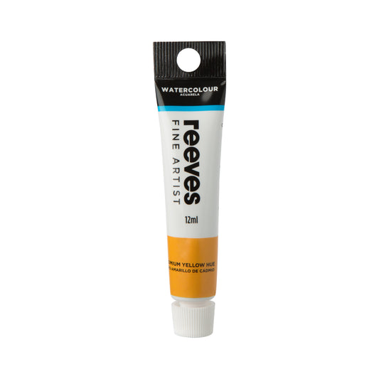 Reeves Fine Artists Watercolour 12ml Cadmium Yellow Hue