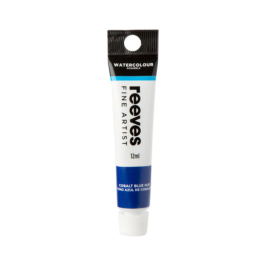 Reeves Fine Artists Watercolour 12ml Cobalt Blue Hue