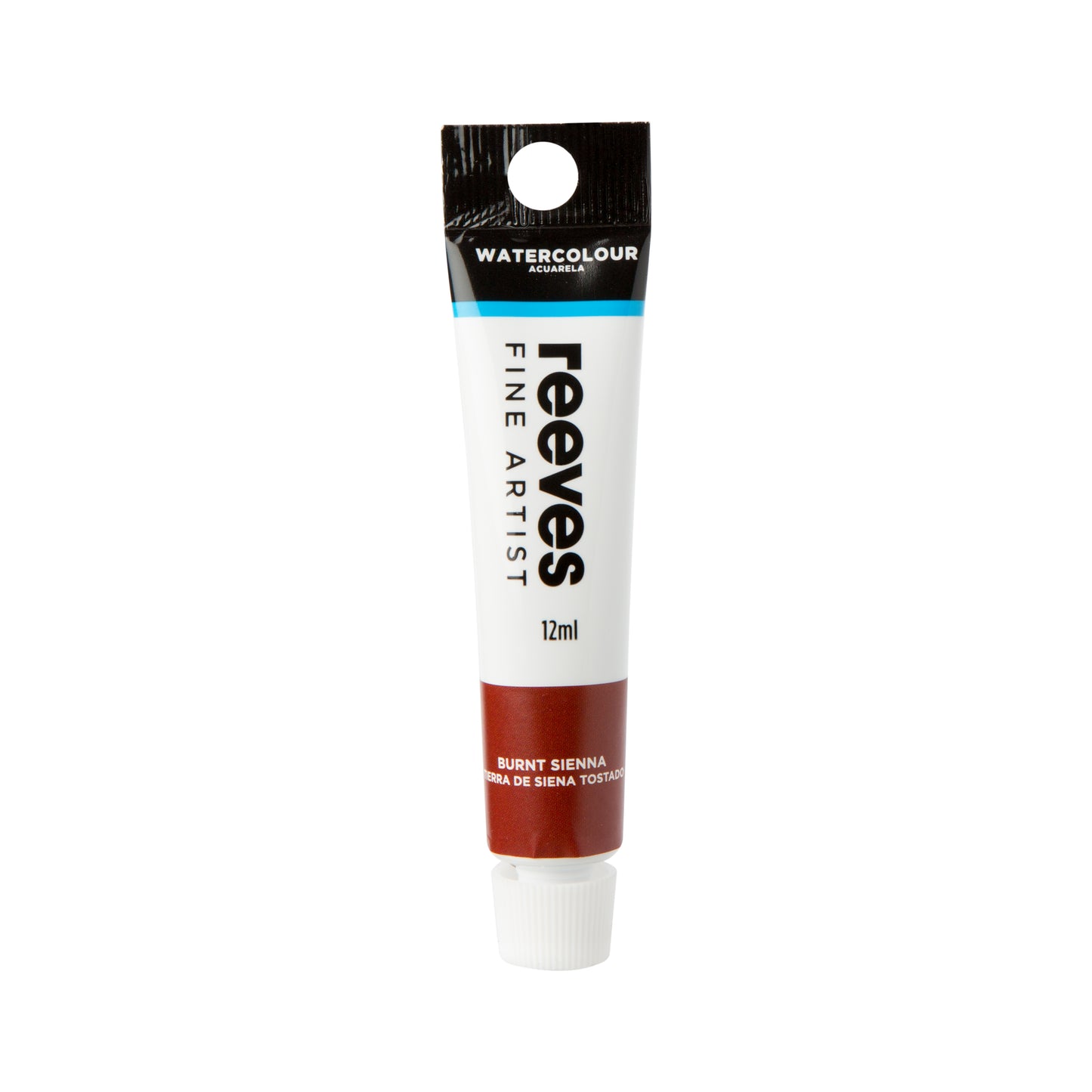 Reeves Fine Artists Watercolour 12ml Burnt Sienna