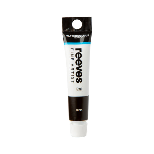 Reeves Fine Artists Watercolour 12ml Sepia