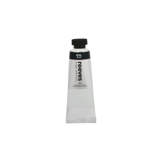 Reeves Fine Artist Oil Colour 50ml Titanium White