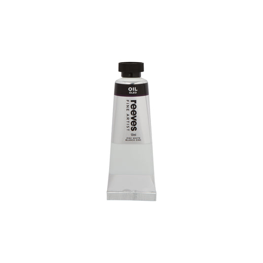 Reeves Fine Artist Oil Colour 50ml Zinc White