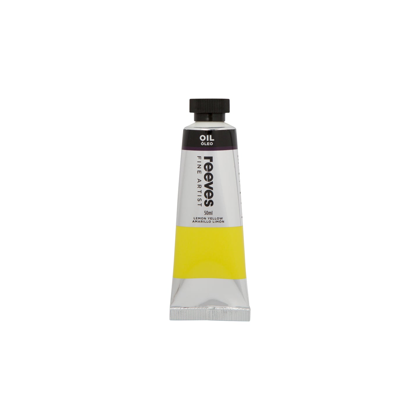 Reeves Fine Artist Oil Colour 50ml Lemon Yellow