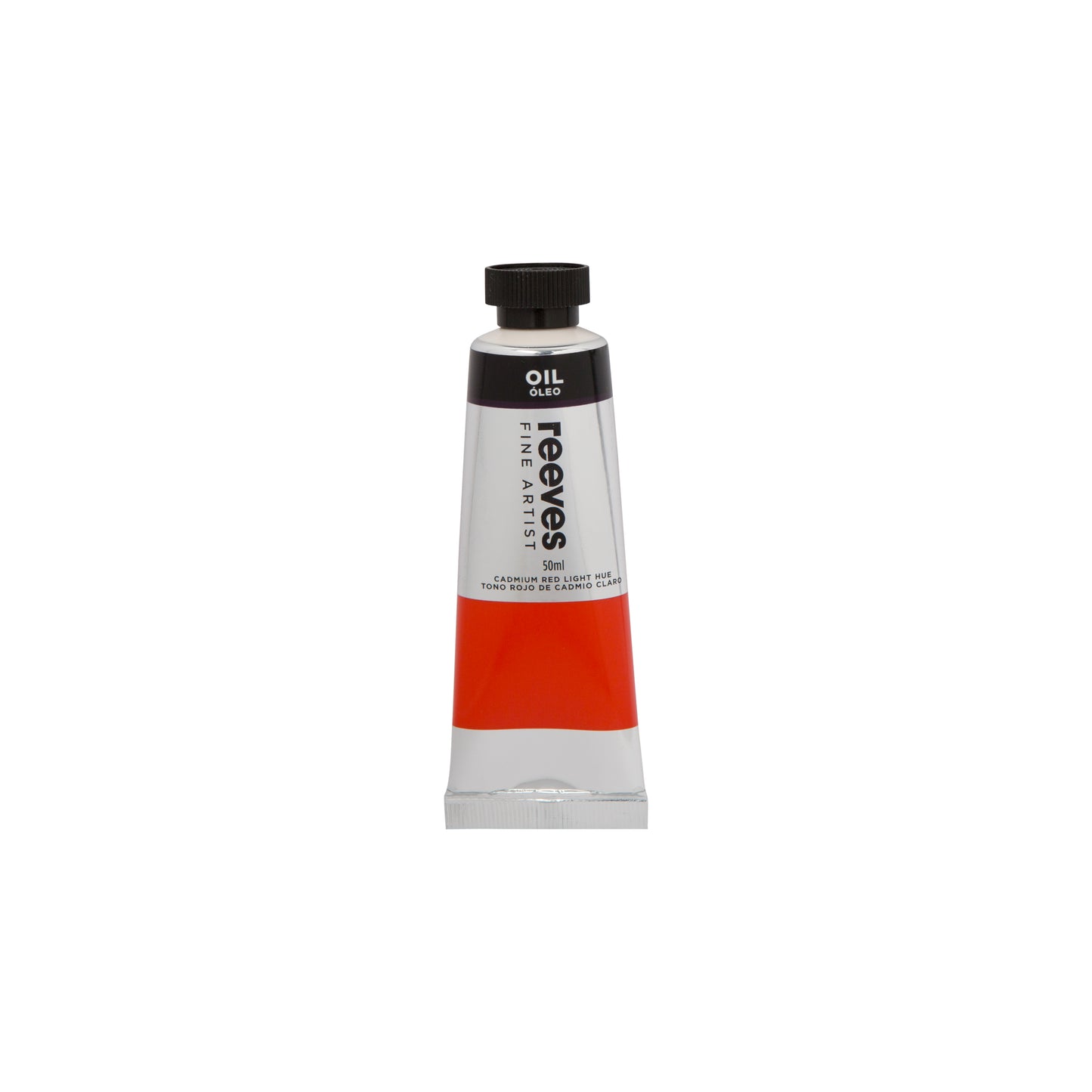 Reeves Fine Artist Oil Colour 50ml Cadmium Red Light Hue