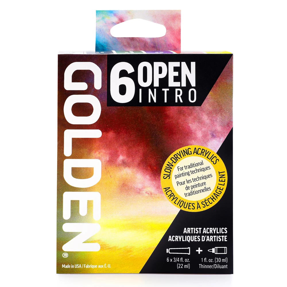 Golden Open Intro Set 6 x 22ml + 30ml Thinner