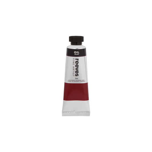 Reeves Fine Artist Oil Colour 50ml Alizarin Crimson Hue