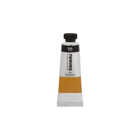 Reeves Fine Artist Oil Colour 50ml Yellow Ochre