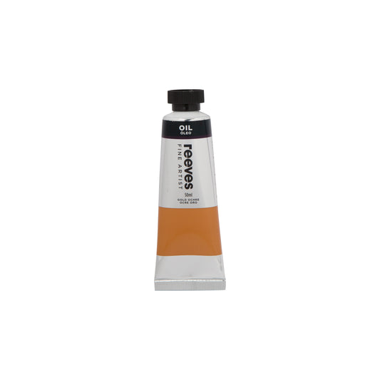 Reeves Fine Artist Oil Colour 50ml Gold Ochre