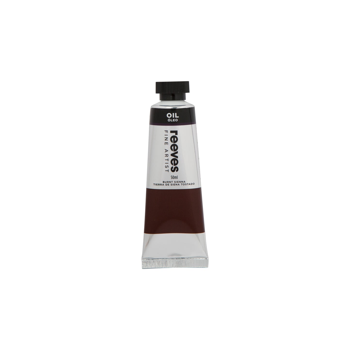 Reeves Fine Artist Oil Colour 50ml Burnt Sienna