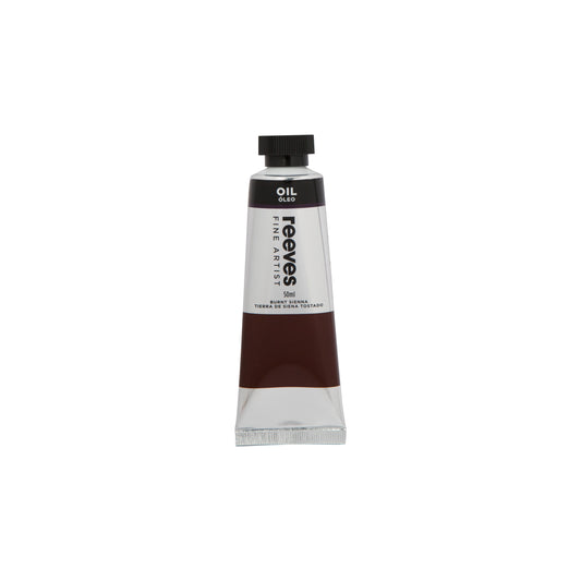 Reeves Fine Artist Oil Colour 50ml Burnt Sienna