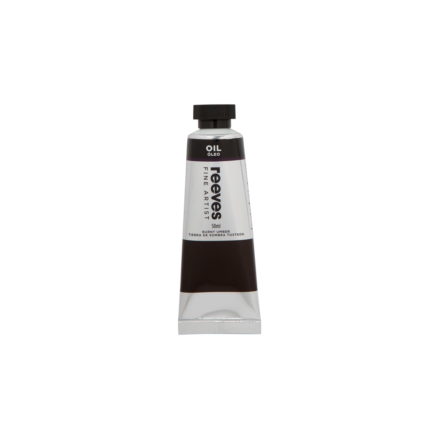 Reeves Fine Artist Oil Colour 50ml Burnt Umber