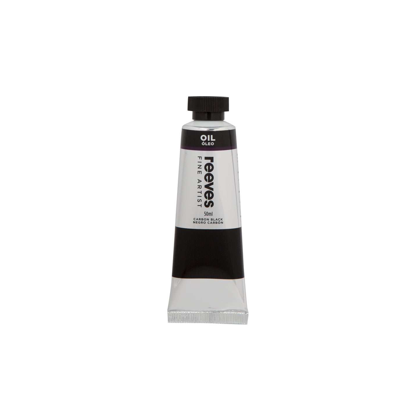 Reeves Fine Artist Oil Colour 50ml Carbon Black