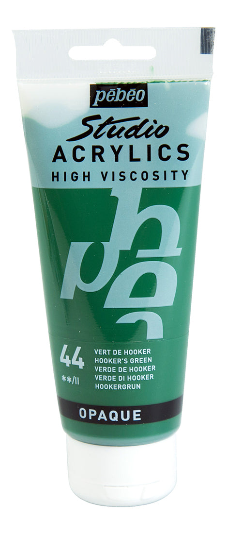 Pebeo Studio Acrylics 100ml 44 Hooker's Green