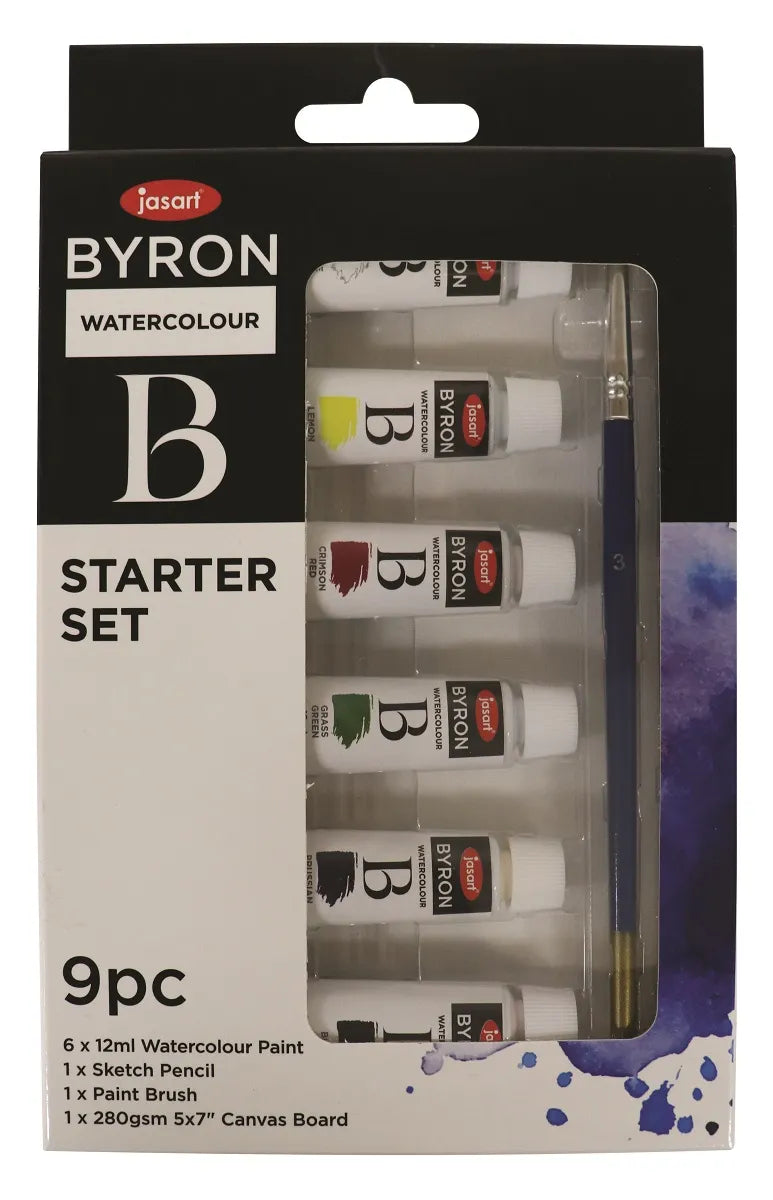 Jasart Byron Starter Set 9 Watercolour