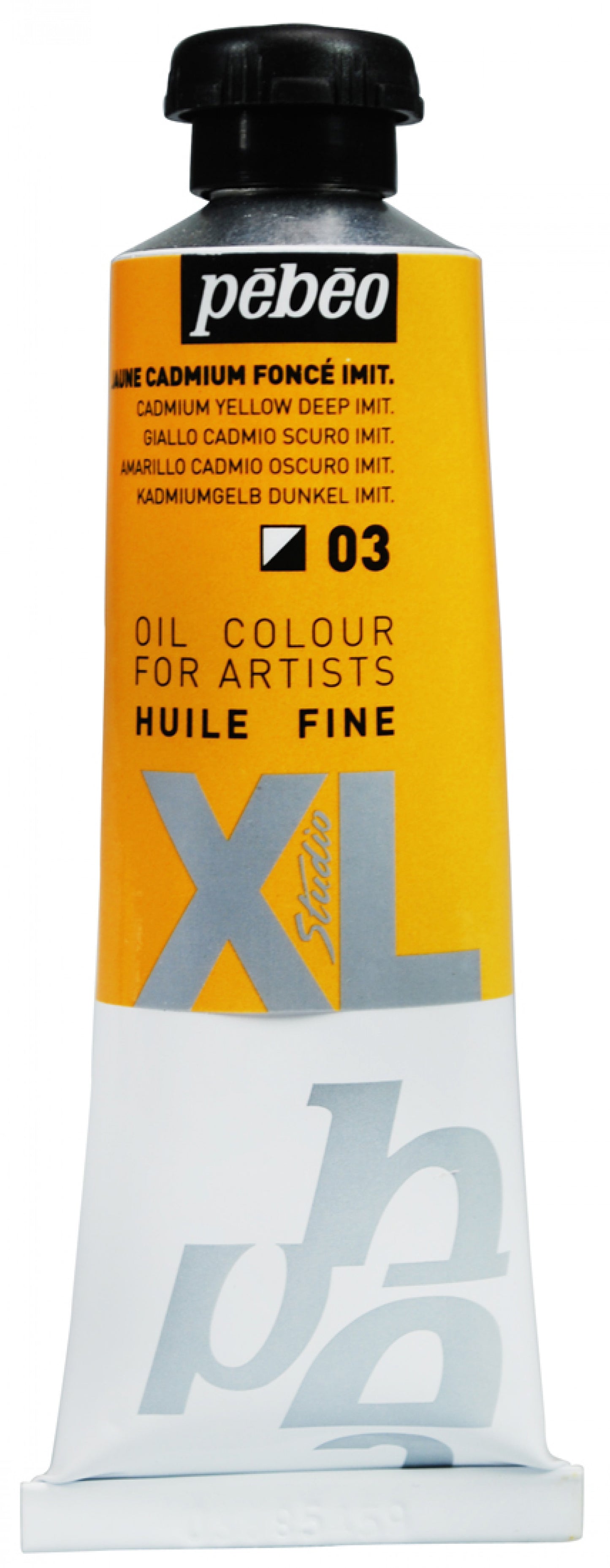 Pebeo Huile Fine Studio XL Oil 37ml Cadmium Yellow Deep Imitation 03