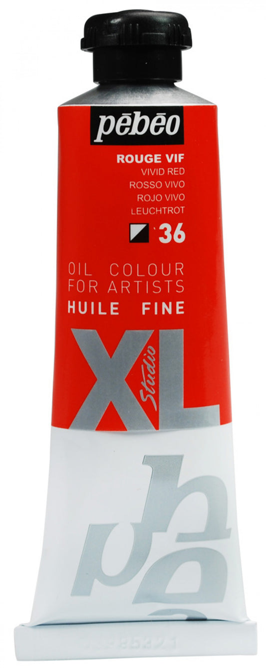 Pebeo Huile Fine Studio XL Oil 37ml Vivid Red 36