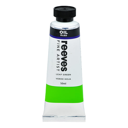 Reeves Fine Artist Oil Colour 50ml Leaf Green