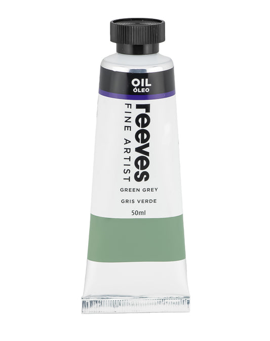 Reeves Fine Artist Oil Colour 50ml Green Grey