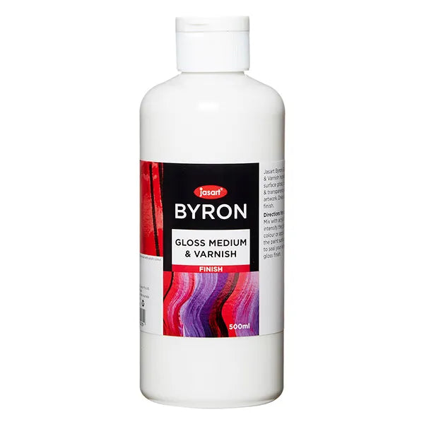 Jasart Byron Gloss Medium & Varnish 500ml